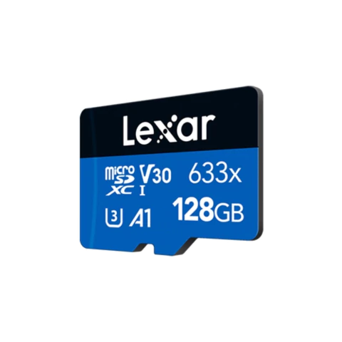LEXAR MicroSDXC 633x 128GB - UHS-I - C10