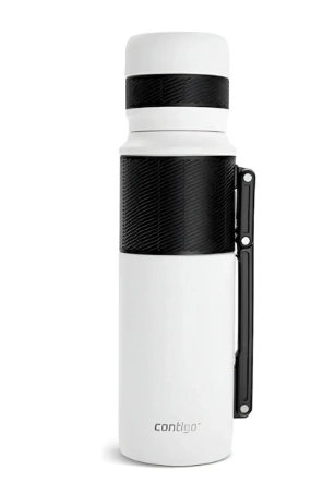 CONTIGO - Termo 1182 Ml - Manija Plegable - Pico 360 - Blanco