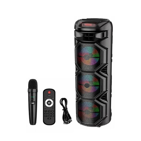 SING-e Parlante Karaoke ZQS 8301 - Control - Micro Inalam Recargable con Panel LED - 60W - Bateria