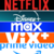 COMBO PRIME VIDEO, MAX, NETFLIX, DISNEY & VIX+