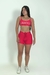 Short cadarço vermelho apple na internet