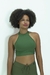 Top Gola Alta Verde Militar - comprar online