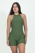 Macaquinho Gola Alta Verde Militar - comprar online