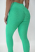 Legging cadarço verde acqua na internet