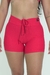 Short cadarço vermelho apple