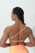 Top Um Ombro Off White/Tangerina - comprar online