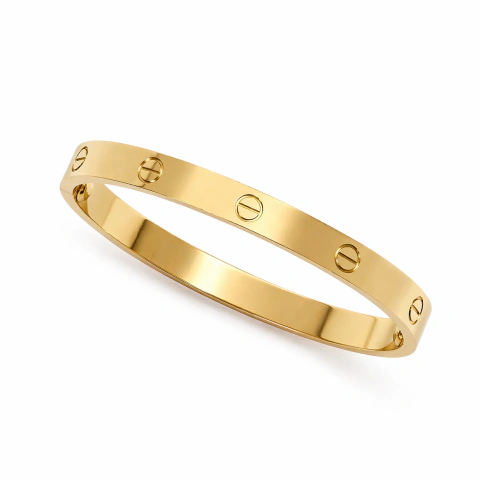 Bracelete Cartier - Dourado