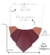 Imagem do Conjunto Colar Cléo (uva/rosé/marsala) + Brinco Acaso (rosé/uva)