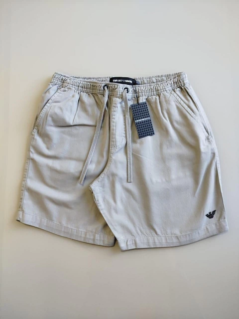 Short Sarja ARMANI CINZA CLARO
