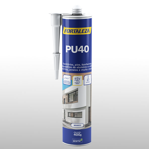 PU 40 Selante Fortaleza 360g – Branco - Alta Aderência - comprar online