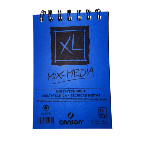 Block XL Mixmedia (Azul) 300 grs - comprar en línea