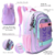 MOCHILA ESPALDA SKORA 18¨ CROMATICO LILA-ROSA - comprar online