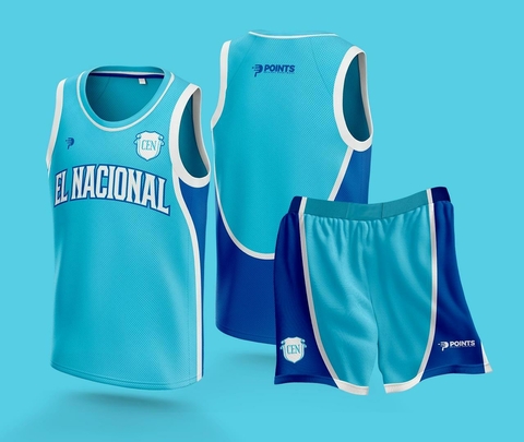 Conjunto de basquet LOCAL y VISITANTE