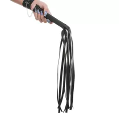 Chicote com Bracelete em Couro Sintético