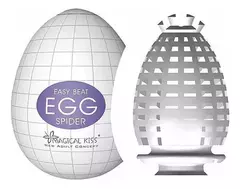 Masturbador Texturizado de Silicone Egg Spider - comprar online