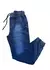 Calça jogger infantil preta jeans escura e lavada boa qualidade TOP