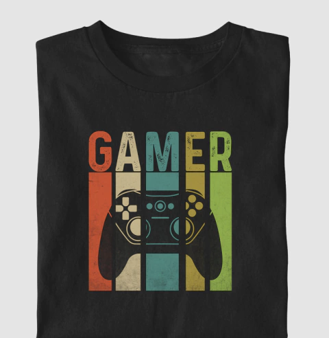 Camiseta Infantil Gamer
