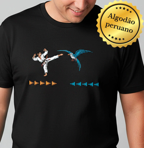 Camiseta Algodão Peruano Penúltima Luta