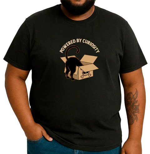 Camiseta Curiosidade do Gato