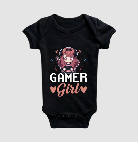 Body Infantil Gamer Girl