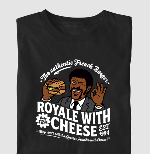 Camiseta Royale With Cheese