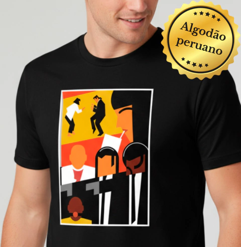 Camiseta Algodão Peruano Painel Pulp