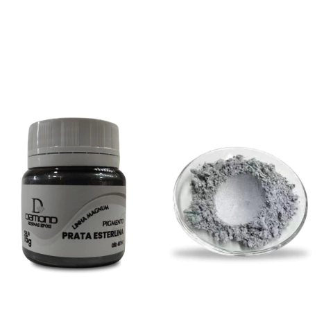 Pigmento perolado – Prata Esterlina – 15g