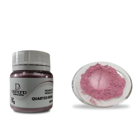 Pigmento perolado – Quartzo Rosa – 15g