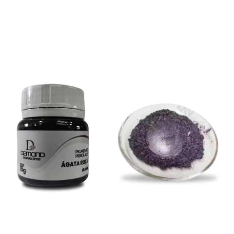 Pigmento perolado – Ágata Roxa – 15g