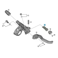 Diafragma Manija de Freno Shimano Deore XT BL-M8100 en internet