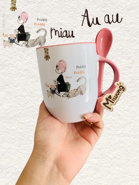 Canecas personalizadas MIAU AU-AU