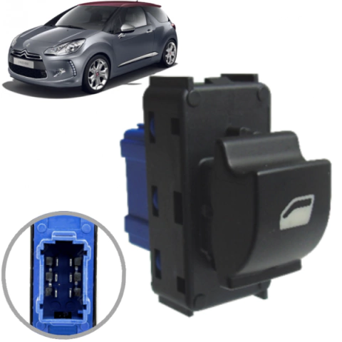 CD2973 Botão Vidro Elétrico Citroen DS3 Direito - comprar online