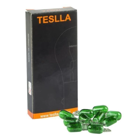 CD1758 Lâmpada T10 Pingo 12V 5W Teslla Verde 10 unidades - comprar online