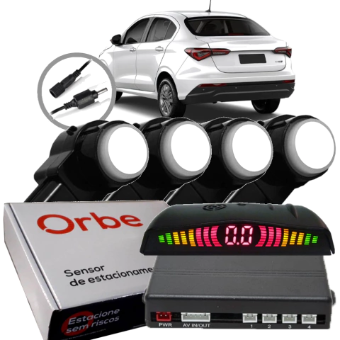 Sensor de Estacionamento 4 Pontos OEM 16.5mm Orbe