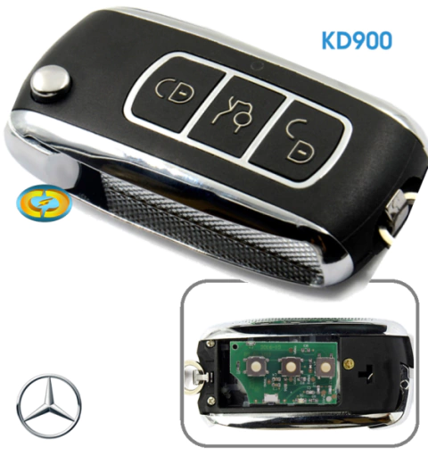 CD4346 Controle KD900 Chave Canivete Mercedes Benz - comprar online