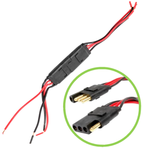 CD9709 Chicote Conector Plug 4 Vias Adaptador Tomada - comprar online