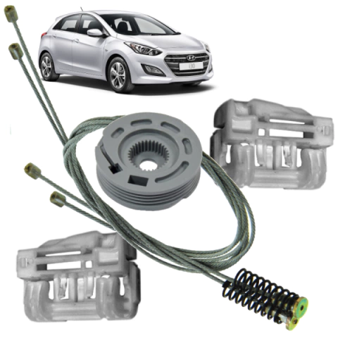 CD7892 Kit Reparo Máquina Vidro Elétrico Hyundai I30 Dianteiro Esquerdo - comprar online