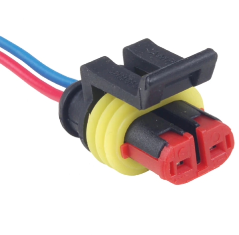 CD1660 Conector 2 Vias Fêmea Plug Selado com Chicote - comprar online