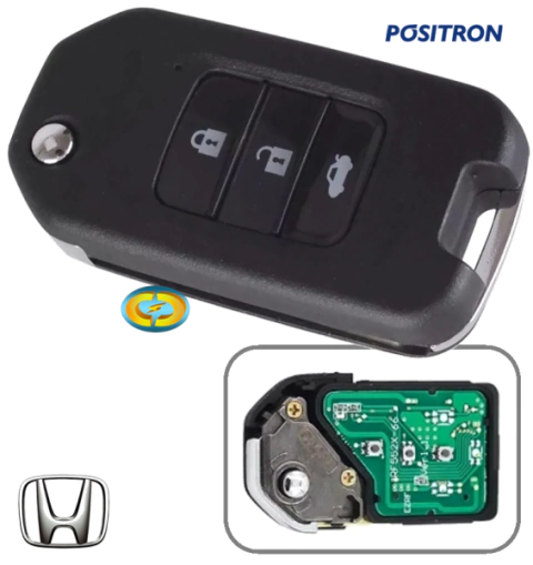 CD4109 Controle Positron Chave Canivete Honda Civic City CRV Fit - comprar online