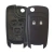 CD2744 Capa Frontal Controle Chave Canivete GM Cobalt Onix Montana Agile 2 Botões Pino Parafuso