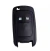 CD2747 Capa Frontal Controle Chave Canivete GM Cobalt Onix Montana Agile 2 Botões Pino Encaixe - Cadipecas