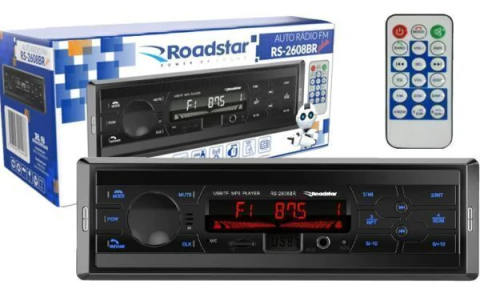CD9082 Auto Rádio FM RS2604BR Plus 12V Roadstar - comprar online