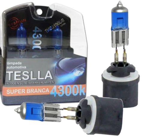 CD8436 Lâmpada Teslla H27-1 12V 50W Farol Super Branca - comprar online