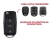 CD3902 Controle Positron Chave Canivete VW Gol Fox Golf Polo 3 Botões - comprar online