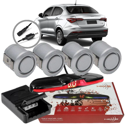 Sensor de Estacionamento 4 Pontos 18mm com Visor KX3 - comprar online