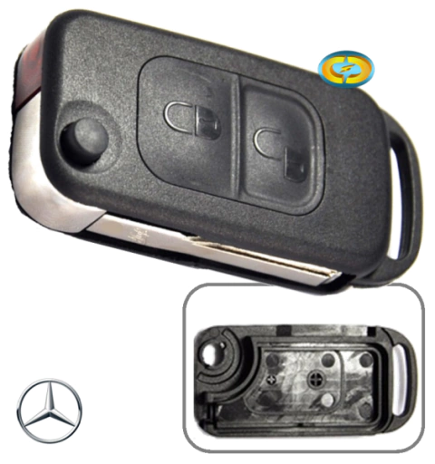 CD4310 Capa Controle Chave Canivete Mercedes Benz - comprar online