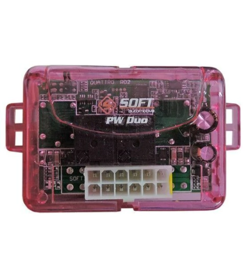 CD3846 Módulo Vidro Elétrico PW22L Duo Soft Subida Via Alarme 2 Portas Universal - comprar online