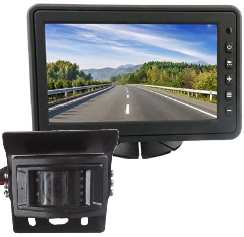 CD4148 Monitor Tela 7" HD com Câmera B168 12V 24V Cabo 15mt Orbe - comprar online