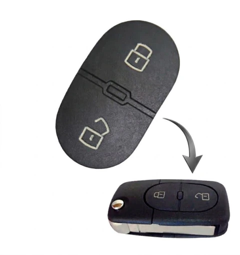 CD4384 Capa Frontal Controle Chave Canivete Audi A3 A4