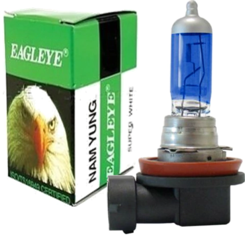CD8790 Lâmpada Eagleye H11 12V 100W Farol Super Branca Efeito Xenon - comprar online